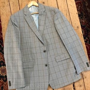 Tommy Hilfiger Glen Plaid Sportcoat Blazer 42L